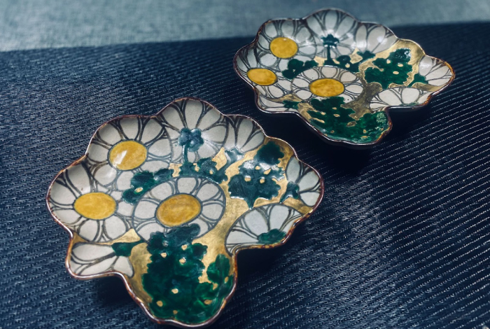 田端志音の乾山写色絵金彩菊図向付 | 人生を豊かにする東京ウェブ