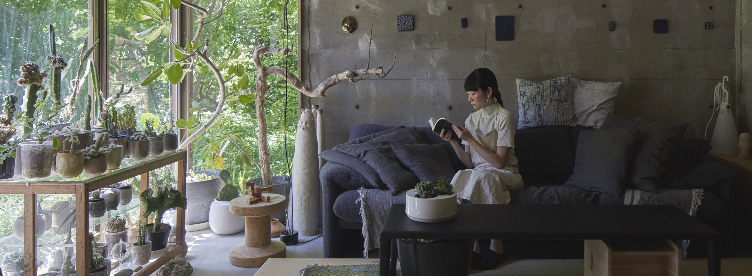 「暮らす」と「創る」が緩やかに同居する住まい