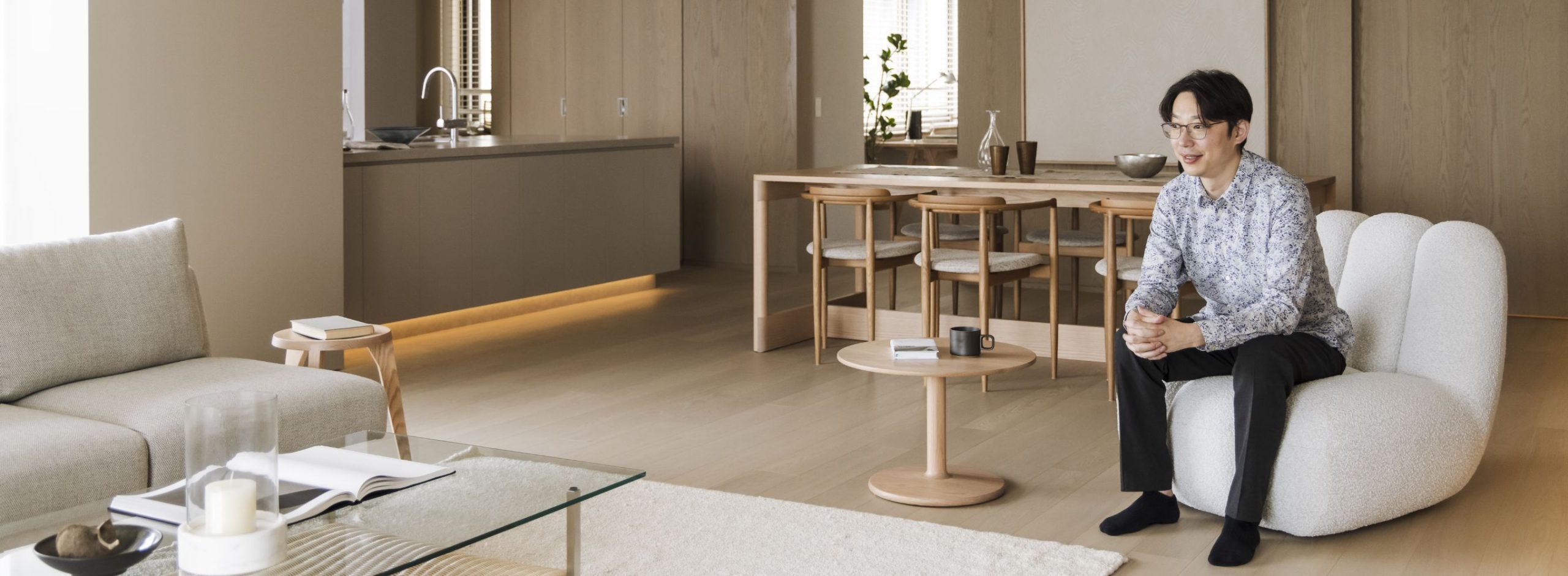 ラスコーの横山幸佑が目指す、タイムレスでノイズレスな空間づくり